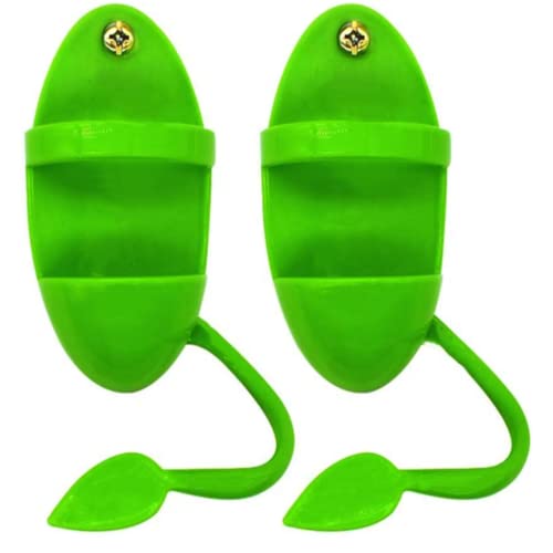 2pcs Bird Feeding Cup Rack Plastic Cuttlebone Holder,Bird Food Holder, Plastic Pet Supplies Fruit Vegetable Storage Stands