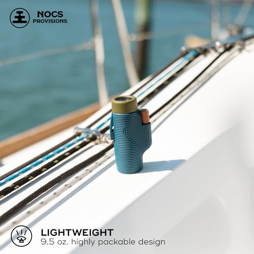 Nocs Provisions Zoom Tube 8x32 Monocular, Bird Watching & Backpacking | 8X Magnification Telescope, Bak4 Prism, Wide Field of View for Wildlife Viewing - color: Indigo Blue II