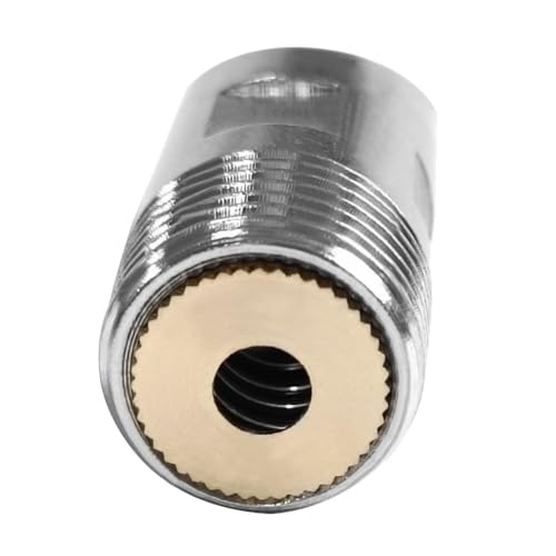 Joywayus 5PCS Stainless Steel Automatic Pig Nipple Water Drinker Feeder Waterer + 5PCS Brass Water Tank Connector Bulkhead Fitting + 1PCS Hole Opener Kit for Sows Piglets Drinking
