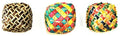 Planet Pleasures Woven Square Foot Bird Toy, Large - size: Large