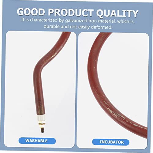 Poultry Incubator Heating Element Full Automatic Hatcher Accessory for Chickens Ducks and Birds Galvanized Easy Installation Safe and Practical Incubator