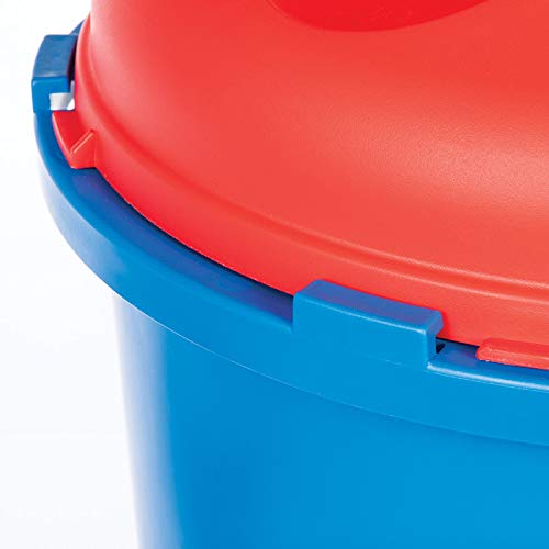 Premier 1 All-Season Heated Poultry Waterer for Chickens & Ducks – 3 Gallon | 100W thermostat keeps water unfrozen to -20°F. Quick-fill cap, 3 recessed nipples, 16 ft detachable cord. Up to 35 birds.