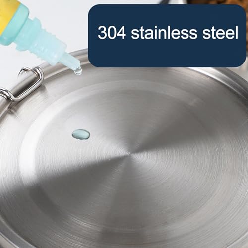 Pongnas Stainless Steel Pet Food Container, Metal Dog Food Container for Dog Food, Cat Food, and Bird Seeds, Compact Kitchen Storage Ideal for Countertop Display(1600ML)