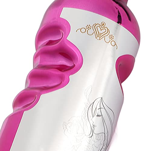 FILFEEL Hair Spray Bottles, Empty Spray Bottle, Ultra Fine Continuous Water Mister for Hairstyling, Cleaning, Plants, Misting & Skin Care(Rose)