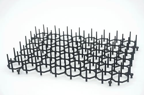 12 Pack Plastic Paint Drying Rack for Rock and Easter Egg Crafts