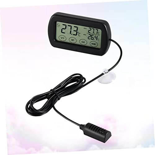 Outanaya LCD Digital Thermohygrometer Egg Incubator Probe Reptile Tank Thermometer