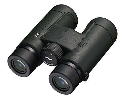 Nikon PROSTAFF P7 10x42 Binocular | Waterproof, fogproof, rubber-armored Full-Size Binocular, oil & water repellent coating & locking diopter | Official Nikon USA Model | 7 Degree Angle of View, fogproof, Nitrogen Filled Waterproof down, field of view at