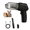 Guinea Pig Vacuum Cleaner Cage,Guinea Pig cage Cleaner,Rabbit Poop Vacuum | Handheld Vacuum for Lightweight Cleanup of Guinea Pig, Rabbit, Hamster, Chinchilla, Reptile, Bird（Black） - color: Black