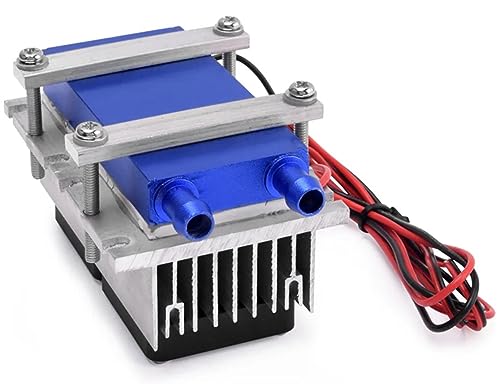 144W Semiconductor Refrigeration Cooler Kit - DIY Peltier Cooler 12V TEC1-12706 Peltier Heatsink Module for DIY Car Electronic Refrigerator - style: Dual