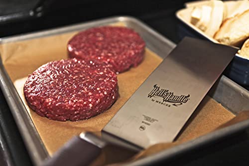 Mercer Culinary Hell's Handle Square Edge Turner/Spatula, 8 Inch x 3 Inch - color: Square Edge Turner, size: 8" X 3"