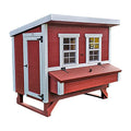 OverEZ Classic Large Chicken Coop for Up to 15 Chickens - Nesting Box - Large Bird, Poultry and Hen House Made from Wood, Made in USA - color: Classic