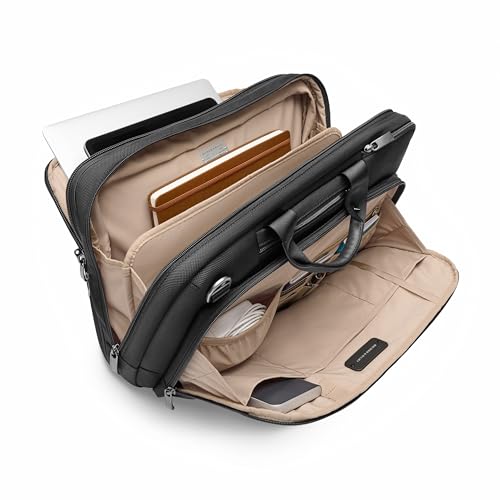 Briggs & Riley @work Large Expandable Briefcase Bag, Black - color: Black, size: Large Expandable Brief