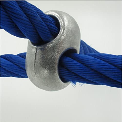 Climbing Net Ladder Cross-Type Connectors Composite Rope and Nylon Rope Climbing and Hanging Net Hand-Woven Repair Lengthen and Widen Accessories 10 Pieces