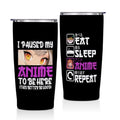 Jztco Anime Gifts Anime Merch 20 oz Tumbler Animes Stuff Manga Coffee Mug | Funny Insulated Tumblers Thermal Cup for Sports Travel Birthday Japanese Gifts for Anime Lovers Fans Women Men Girls - color: Multi 1300