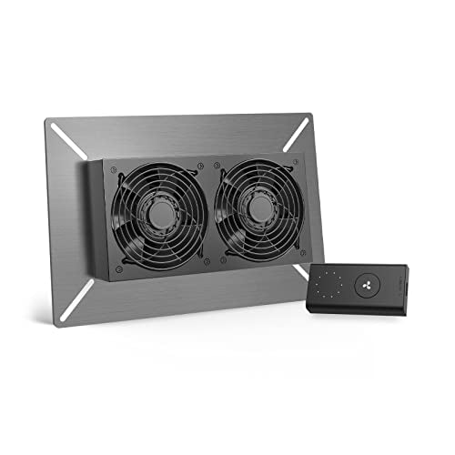 AC Infinity AIRTITAN S7, Ventilation Fan 300mm with Speed Controller | IP-55 Rated for Crawl Space, Basement, Garage, Attic, Shed, Hydroponics, Grow Tents - size: Medium, Speed Controller