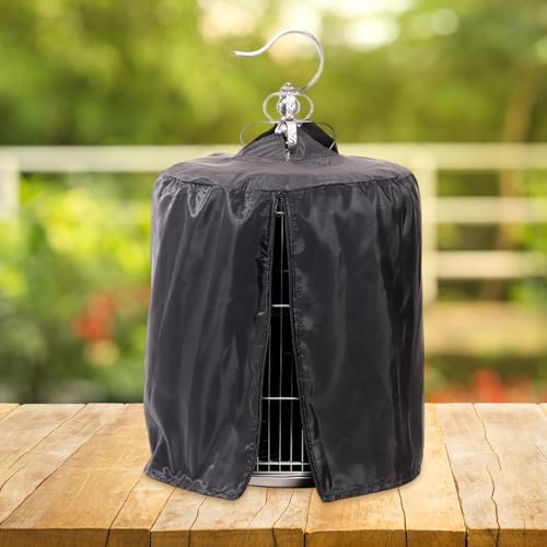 Bird Cage Cover, Dustproof Blackout Privacy Night Cover with Breathable Fabric, Universal Fit for Parakeets, Parrots, Lovebirds, Macaw(40cmx46.5cm) - size: 40cmx46.5cm