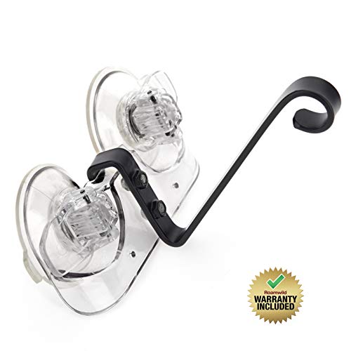 Roamwild Window Mounted Bird Feeder Bracket with Super Strong NEW Dual Suction Cups Outdoor