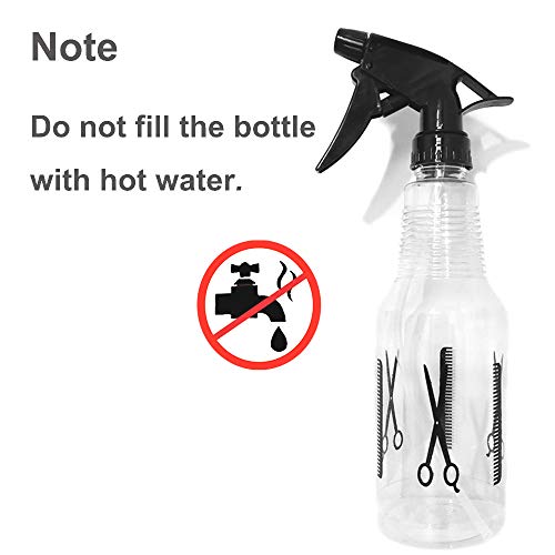 Avenoir Adjustable Mister Spray Bottle 500ml | Adjustable Nozzle for Fine or Strong Mist. Great for Hair, Plants, and Home Cleaning. Durable, Leak-Proof, Easy to Use - color: 500ml Bottle
