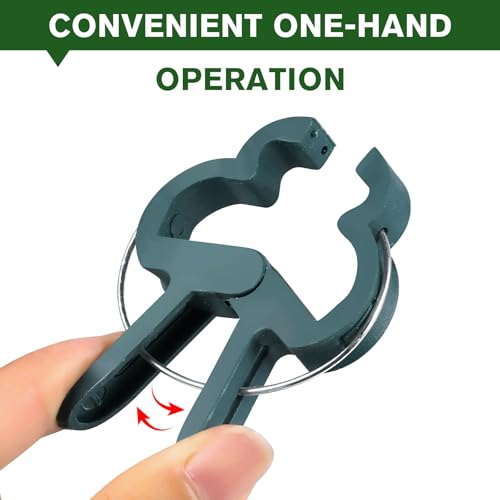 Plant Clips for Climbing Plants, Garden Support for Tomatoes & Vine - size: 60 Small