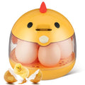 BESTonZON Small Egg Incubator for Hatching Chicks Quail Duck, Smart Poultry Hatcher with Automatic Turning Humidity Control, Clear Window Bird Incubadora