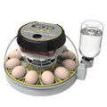 KEBONNIXS 12 Egg Incubator with Humidity Display, Egg Candler, Automatic Egg Turner, for Hatching Chickens
