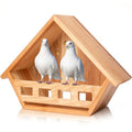 SWANGSA Cedar Mourning Dove Nesting Box, Birdhouses for Outdoor Doves and Other Small Birds - size: 1 Pack