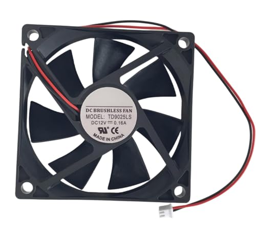 TD9025LS 12V 0.16A 9025 2-Wire 9CM Cooling Fan