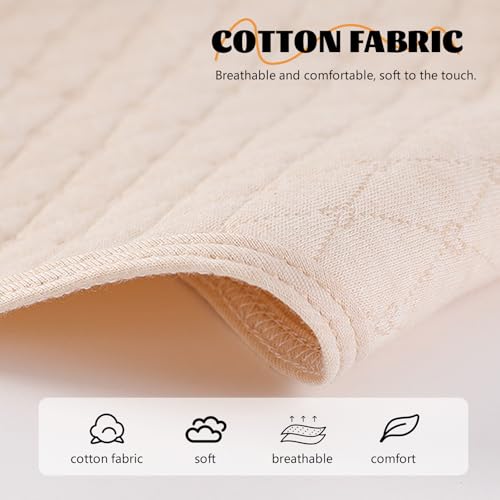 Parrot Shoulder Protector & Bird Diaper Shawl - Keep Clothes Safe from Scratches & Poop, Reusable Training Cape for Parakeets, Cockatiels, Conures, Lovebirds, Finches, Macaw (Beige) - color: Beige