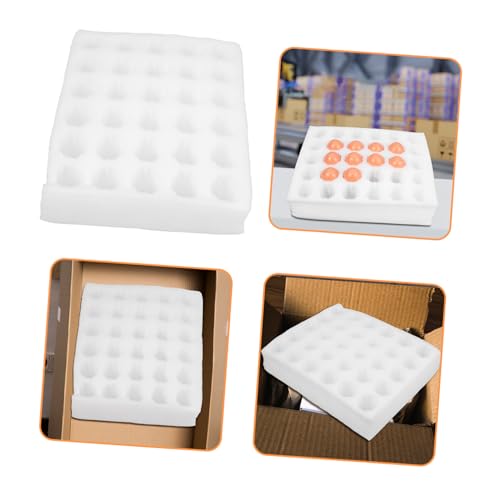 PRETYZOOM Egg Crate Panel Cell Egg Storage Tray for Shipping Material Compartment Convenient Packaging - size: 30.00X25.00X5.80CM