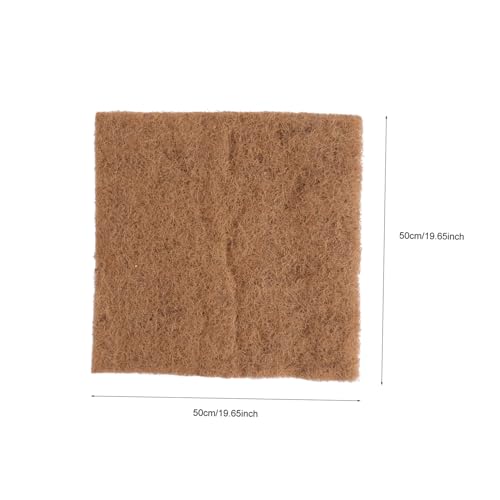 MERRYHAPY Egg Incubation Pad Coconut Fiber Strainer Pet Hatching Mat Coir Mats for Comfort and Health