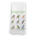 Backyard Bird Kitchen Towels, Gifts for Bird Lovers Watchers Women Men Dish Tea Towels for Kitchen, Birding Gifts Decorative Hand Towels for Bathroom, 16x24 Inches，C134-MJ-ZH