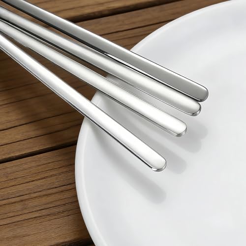 Long-handled Mirror-Finish Small Round Stainless Steel Spoon, Suitable for Scooping Bird's Nest, Honey, Coffee, Milk Powder, Sugar, Cocoa Powder and Other Foods & Desserts (6pcs 5.9", Silver) - size: 5.9in, style: 6Pcs Silver