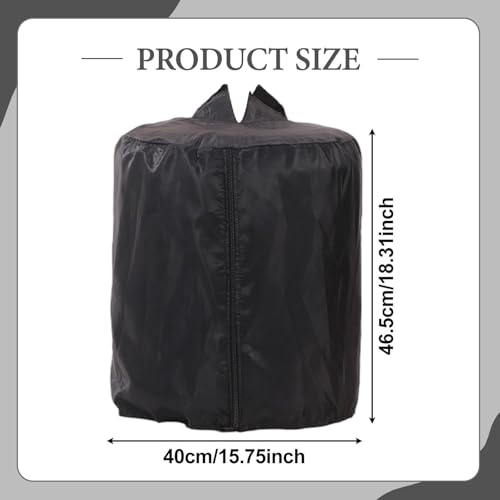 Bird Cage Cover, Dustproof Blackout Privacy Night Cover with Breathable Fabric, Universal Fit for Parakeets, Parrots, Lovebirds, Macaw(40cmx46.5cm) - size: 40cmx46.5cm