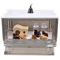 Chick Brooder,Brooder Box for Chicks,Brooder Heater Warms up to 15 Chicks (20″x14″x12″)