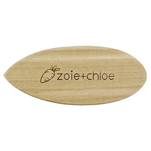 Zoie + Chloe 100% Natural Plant-Fiber Soft Bristles Vegetable Brush - size: Large 5.5 INCH