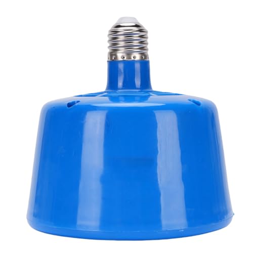 Haofy Chicken Heat Lamp Bulb 5000H Lifespan IP44 Dual Purpose Farm Bulb with Overheat Protection for Poultry Brooder (L) - size: L