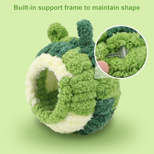 Wontee Bird Nest Bed Breeding House Winter Warm Snuggle Hut for Budgies Parakeets Cockatiels Lovebirds Canaries (Green) - color: Green