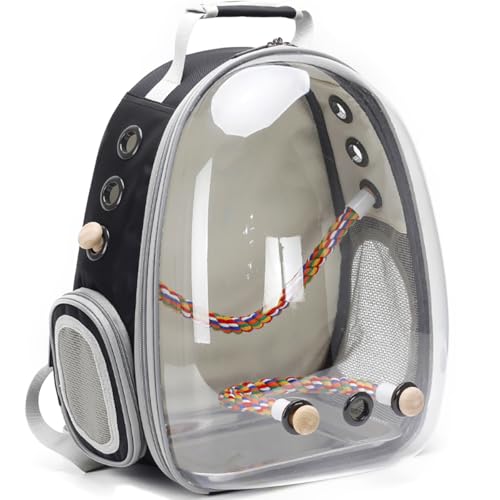 Metal Tray for Bird Backpack Carrier, Metal Square Plate to Place Interior of Small Bird Carrier Cage Backpack, Easy to Clean and Washable by Water, Silver