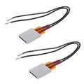 2pcs PTC Heating Element 5W-50W AC DC 24V/36V 110/220 Degree consistant Temperature Ceramic Thermostatic… (36V 220 Degree) - size: 36V 220 Degree
