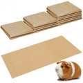 12 Pcs 49.2" x 25.6" Disposable Guinea Pig Cage Liners 4 x 2 ft Cage Disposable Bottom Waterproof Kraft Paper Liner Bag for Guinea Pigs Bedding Small Animal Pet Supplies