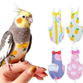 QBLEEV Bird Diaper Flight Suite, Reusable Parrot Nappy Cockatiel Clothes | Soft & waterproof inner layer, cute pigeon pants urine wet suit costume for conure macaw african budgies sun parakeet - color: Rabbit, size: S