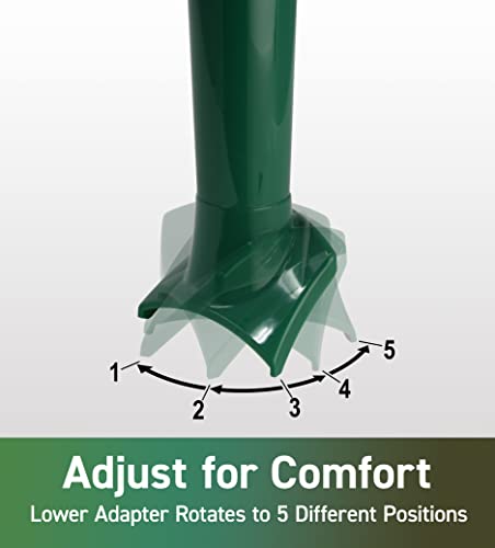 Cascade® Seed Scoop with Press-Button to Release Seed Through Spout; Durable Construction