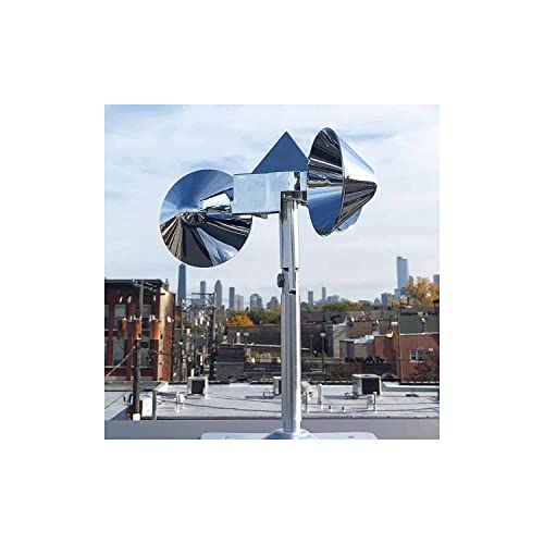 Bird-X Bird Deflector, Launches Multi-Sensory Attacks to Scare Birds Away, Ideal for Commercial and Residential Spaces, Easy to Install, 10" x 7" x 10"