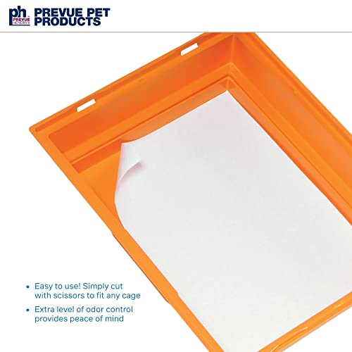 Prevue Pet Products T3 Cage Liner - Bird Cage Accessories, 100 ft Odor Absorbent Protection, Universal Liner for All Birds, Fits Small, Medium, and Large Enclosures, Simplifies Cleaning - Large Size - size: 18 in / 100 ft