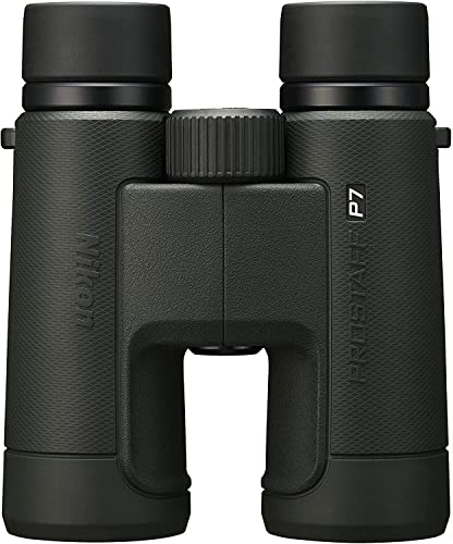 PROSTAFF P7 8x30 (16770) Black Binoculars Bundle with Lens Pen and Cleaning Cloth, Compact Binoculars for Adults for Hunting, Bird Watching, and Hiking Essentials, Zoom Lightweight Travel - style: P7 8x30