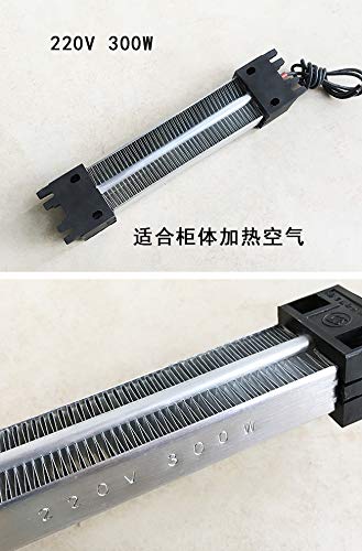 12V/24V/220V 100W/200W/300W Insulated PTC Ceramic Air Heater with PTC Heating Elements (220V 300W 167 * 35 * 26MM) - size: 220V 300W 167*35*26MM