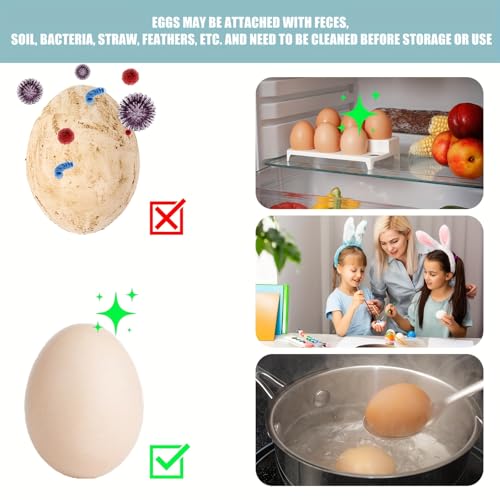 1pc Silicone Egg Cleaner Brush - Portable, Soft Bristle Egg Washing Tool for Farm & Home Use, Ideal for Outdoor & Kitchen Cleaning (Blue) - color: Blue