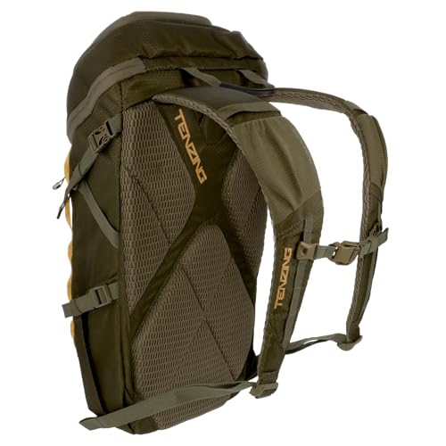 TENZING 1500 Whitetail Day Pack, Olive Green Ultra-Durable Hunting Backpack with 4 Compartments & 10 Organizational Pockets Camo Backpack for Hunting Gear and Equipment - color: Olive Green