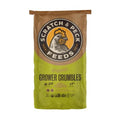 Scratch and Peck Feeds | Grower Crumbles for Chickens & Ducks | 25 lb Bag | 17% Protein, Corn & Soy Free, Certified Organic & Non-GMO Project Verified, Complete Nutrition - size: 25 Pound (Pack of 1), style: Grower
