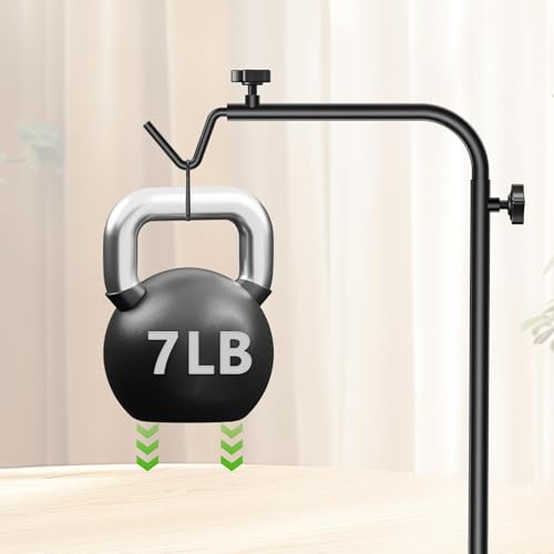 Reptile Heat Lamp Stand, Adjustable 18"-32"H Light Holder, Heavy Base | Heavy Duty, Wide Compatibility for Bearded Dragon, Turtle, Snake, Lizard, Terrarium Tank or Aquarium Use - size: 32" Height